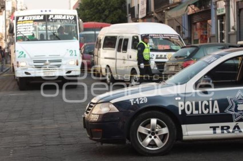 CIERRE DE CALLES CENTRO HISTÓRICO DESFILE CINCO DE MAYO