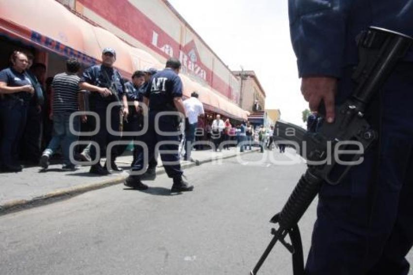 OPERATIVO ANTI-PIRATERIA CENTRO COMERCIAL LA RAZA