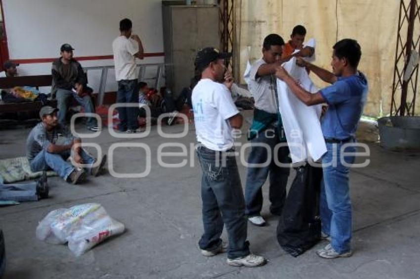 MIGRANTES CENTROAMERICANOS EN PUEBLA
