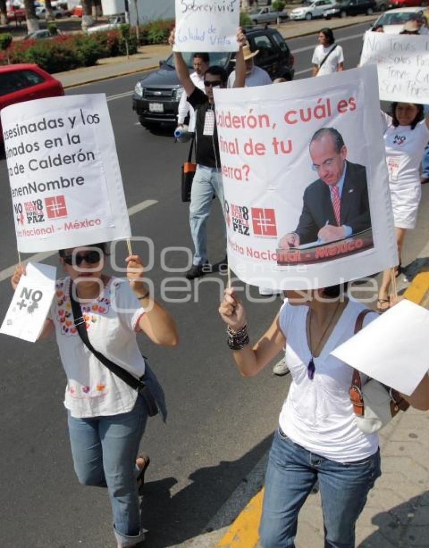 MARCHA CONTRA LA VIOLENCIA