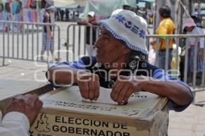 ELECCIONES . JUNTA AUXILIAR . CANOA