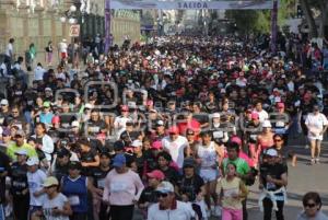 CARRERA . CONTRA LA VIOLENCIA