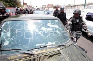 ENFRENTAMIENTO - POLICIAS - COMERCIANTES