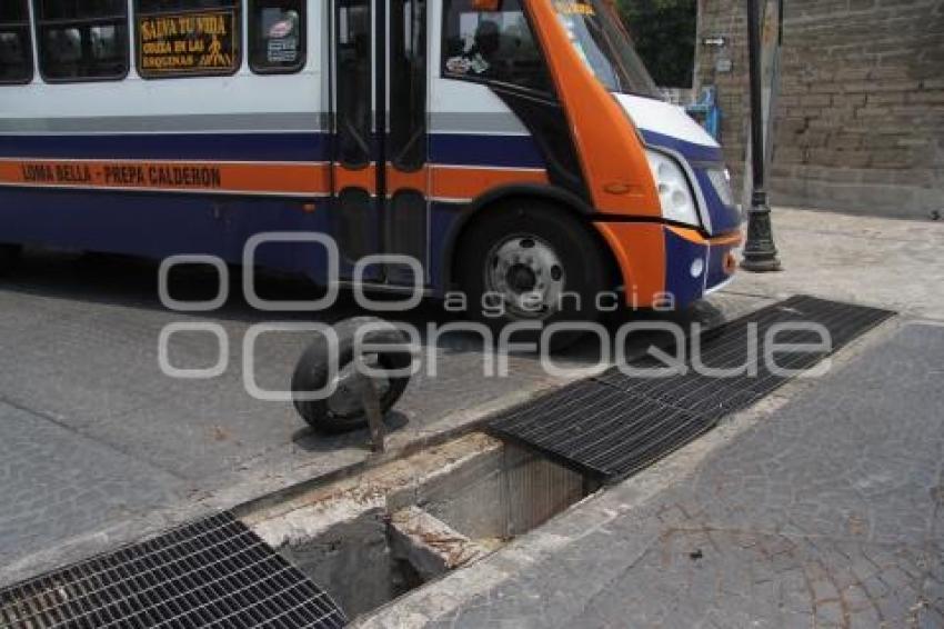 COLADERA SIN REJA