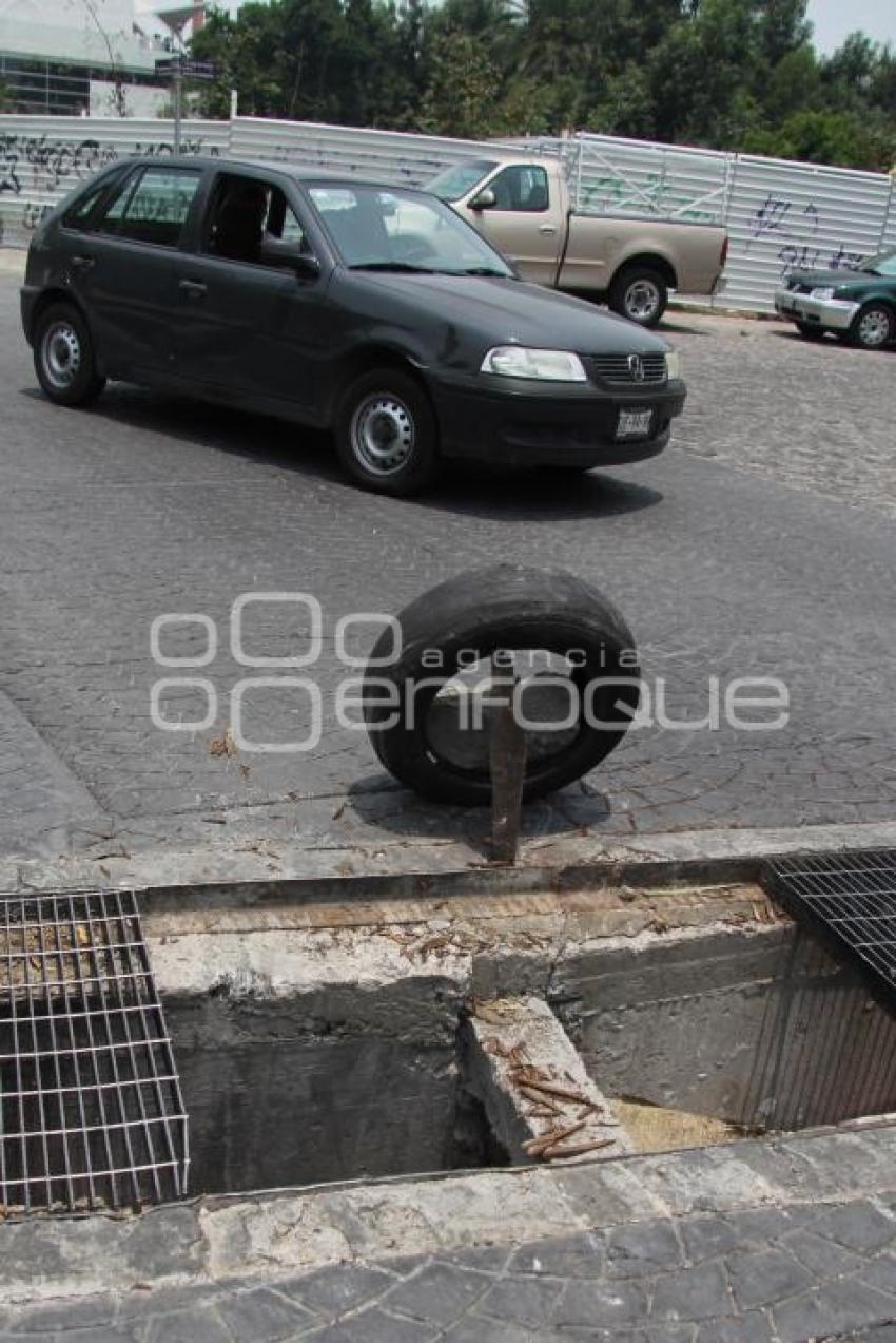 COLADERA SIN REJA