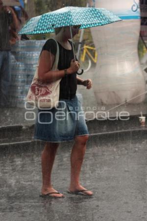 LLUVIA CENTRO HISTÓRICO