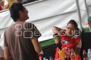 FERIA DE PUEBLA . VENTA DE CERVEZA