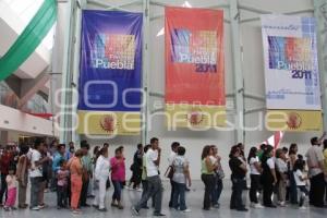 FERIA DE PUEBLA . AFLUENCIA DE VISITANTES