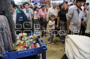 FERIA DE PUEBLA . AFLUENCIA DE VISITANTES