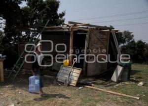 FAMILIAS AFECTADAS POR FUERTES LLUVIAS