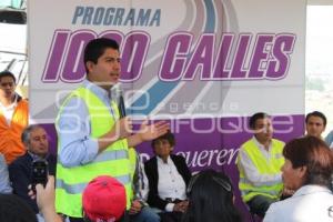 INAUGURACIÓN CALLE . PROGRAMA 1000 CALLES