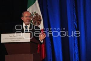 EXPO CANITEC 2011 - FELIPE CALDERON