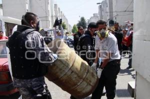 ENCUENTRAN A MUJER ENTAMBADA