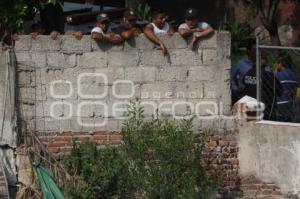 CAE JOVEN A BARRANCA EN ZARAGOZA