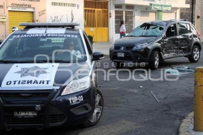 CHOQUE EN 33 PTE Y 17 SUR