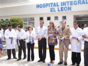 BANDERAZO CARAVANAS SALUD - REINAUGURACIÓN HOSPTAL EL LEÓN - ATLIXCO