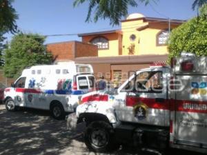 MUERE JARDINERO ASFIXIADO.