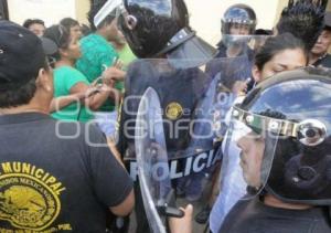 ACATLÁN DE OSORIO . CONFLICTO INSPECTORÍA