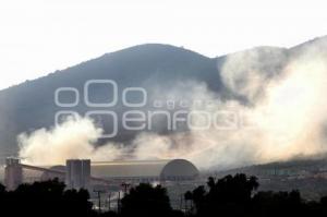 INCENDIO PLANTA CEMEX