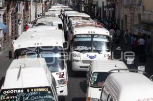 BLOQUEO TRANSPORTISTAS CENTRO HISTÓRICOBLOQUEO TRANSPORTISTAS CENTRO HISTÓRICO