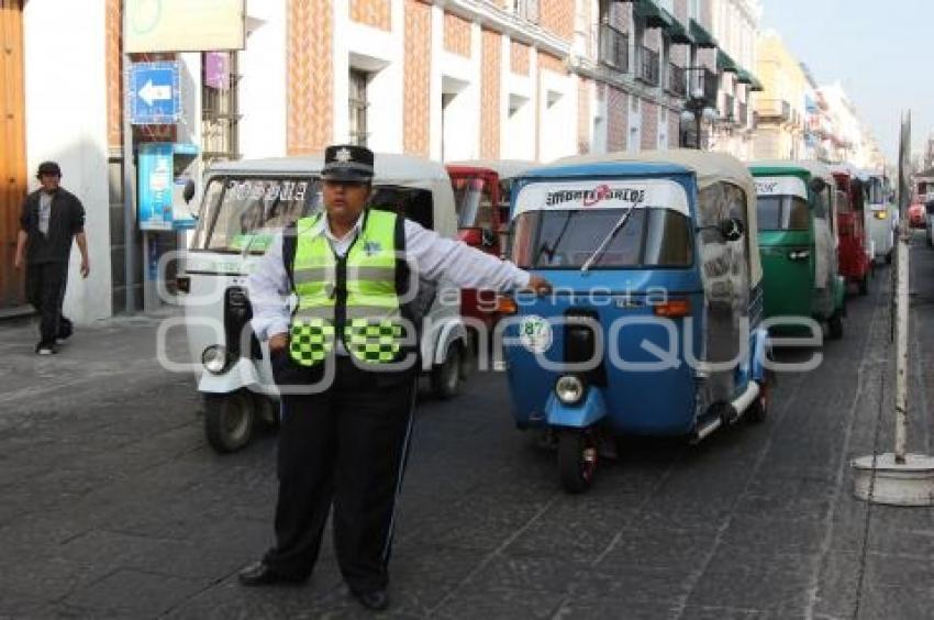 MANIFESTACIÓN MOTOTAXIS EN EL CONGRESO