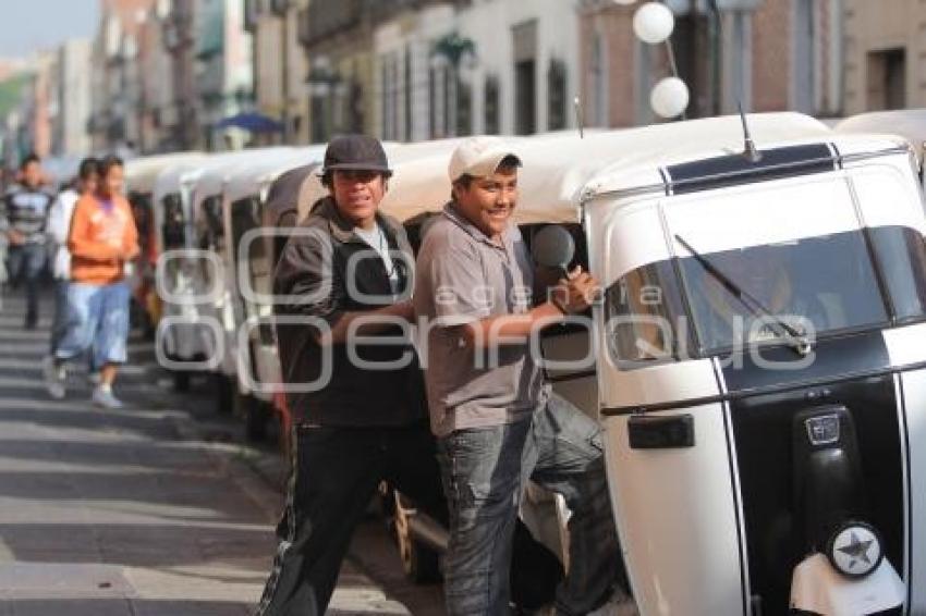 MANIFESTACIÓN MOTOTAXIS EN EL CONGRESO