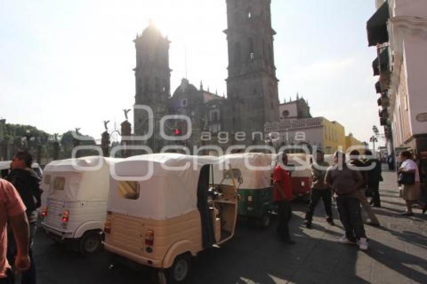 MANIFESTACIÓN MOTOTAXIS EN EL CONGRESO