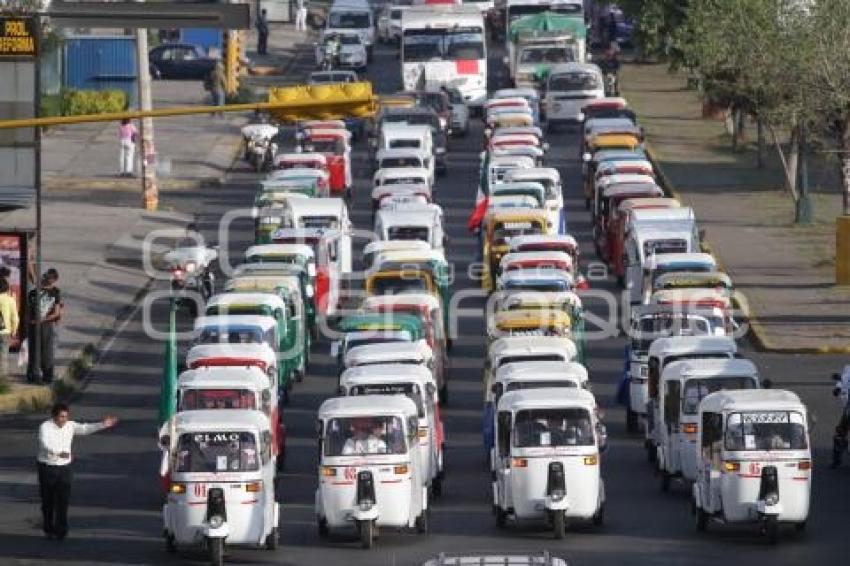 MANIFESTACIÓN MOTOTAXIS -  PROLONGACIÓN REFORMA