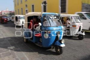 MANIFESTACIÓN MOTOTAXIS EN EL CONGRESO