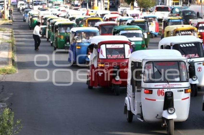 MANIFESTACIÓN MOTOTAXIS -  PROLONGACIÓN REFORMA