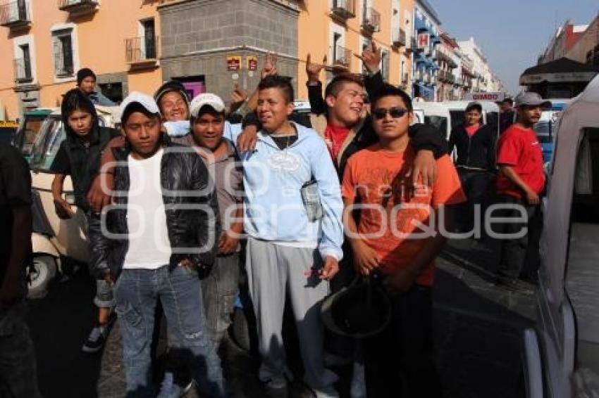 MANIFESTACIÓN MOTOTAXIS EN EL CONGRESO