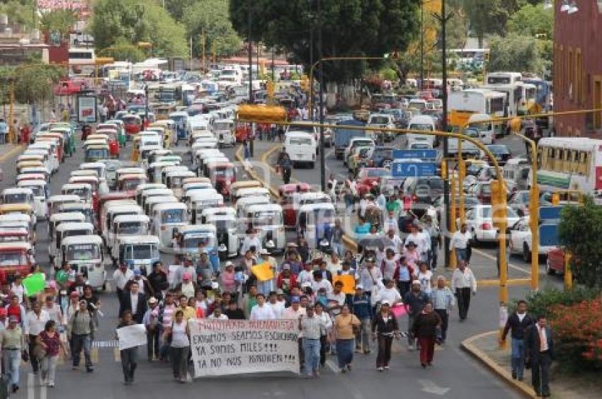 MANIFESTACIÓN DE MOTOTAXIS