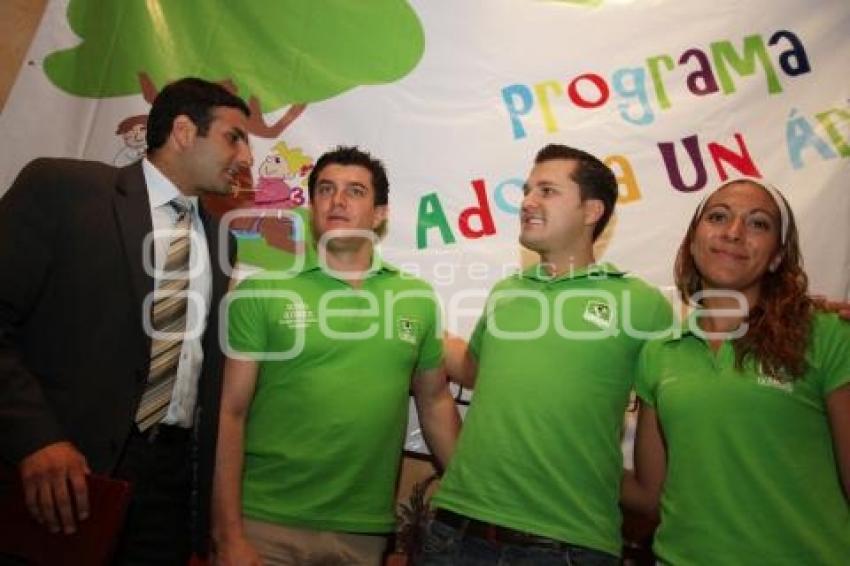 PARTIDO VERDE - PROGRAMA ADOPTA UN ARBOL