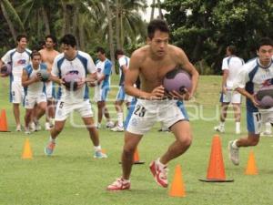 FUTBOL . PUEBLA FC . PRETEMPORADA