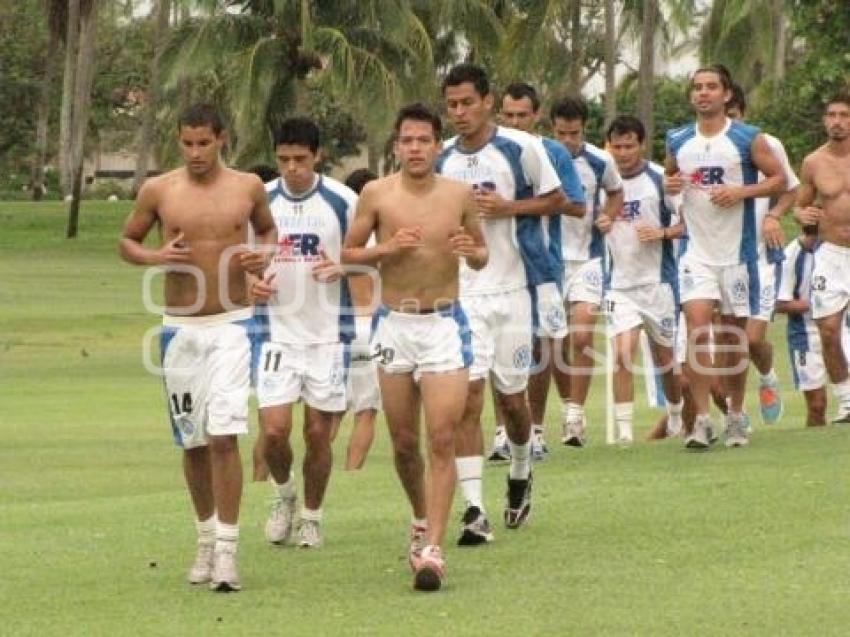 FUTBOL . PUEBLA FC . PRETEMPORADA