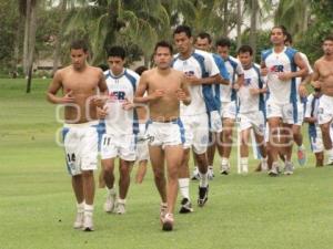 FUTBOL . PUEBLA FC . PRETEMPORADA