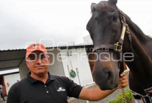 AGUSTÍN CARVANTES . EQUITACIÓN