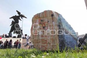 COLOCAN SEGUNDA PIEDRA POR EL MEDIO AMBIENTE