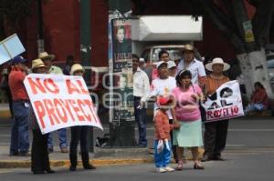 MANIFESTACION  HANITANTES DEL NORTE