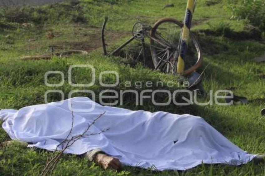 MUERE HOMBRE ATROPELLADO