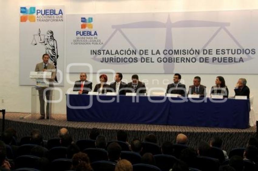 INSTALAN COMISIÓN DE ESTUDIOS JURÍDICOS