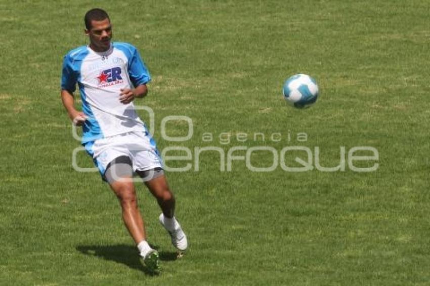 ENTRENAMIENTO PUEBLA DE LA FRANJA. FÚTBOL