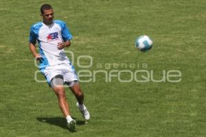 ENTRENAMIENTO PUEBLA DE LA FRANJA. FÚTBOL