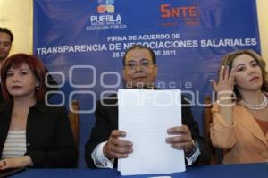 CONVENIO - SEP-SNTE