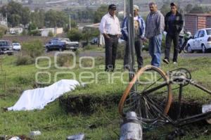 MUERE HOMBRE ATROPELLADO