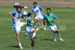 ENTRENAMIENTO PUEBLA DE LA FRANJA. FÚTBOL