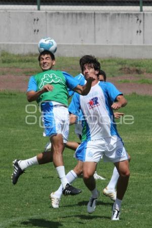 ENTRENAMIENTO PUEBLA DE LA FRANJA. FÚTBOL