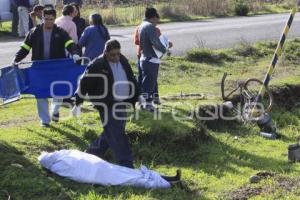 MUERE HOMBRE ATROPELLADO
