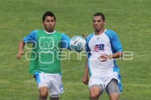 ENTRENAMIENTO PUEBLA DE LA FRANJA. FÚTBOL