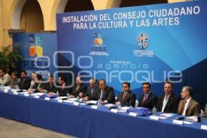 INSTALACIÓN DEL CONSEJO CIUDADANO PARA LA CULTURA Y LAS ARTES